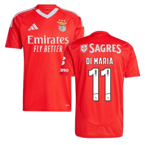 Benfica Angel Di Maria #11 Domaci Dres 2024-25 Kratak Rukav